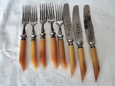 Aus einer Auflösung: 5 Gabeln und 3 Messer S.Martin Fein Stahl Solingen