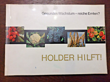 John F. Real "Holder hilft" - Buch über Holder Schlepper und Geräte