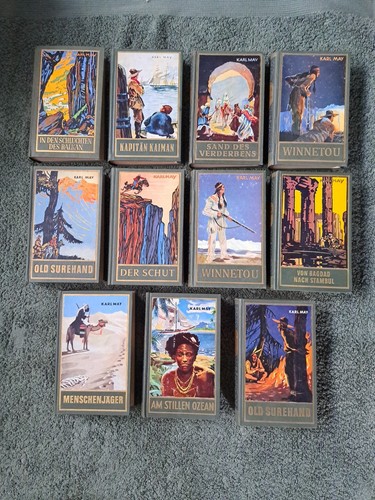 11x karl may bücher - karl,