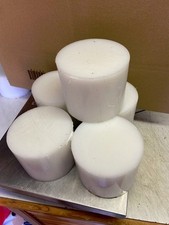 PP-C weiß, D 120mm, L 95mm, 5 Stück, Kunststoff, Rundmaterial, Halbzeug