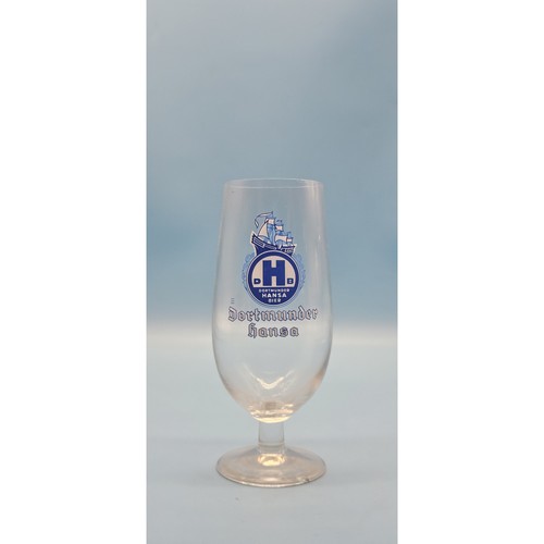 Dortmunder hansa pils bierglas - dortmunder,