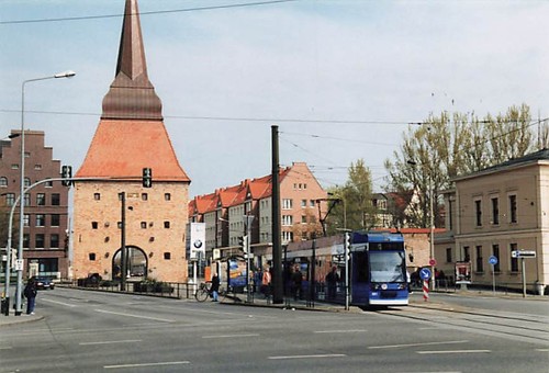 Foto tram rostock steintor - tram,