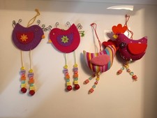 Set Oster deko  4 farbenfrohe