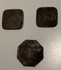 STADTGELD -  NOTGELD MÜLHEIM RUHR 50 PFENNIG 1919 & 1920 + 25 PFENNIG 1921
