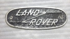 Land Rover Serie Badge Alu