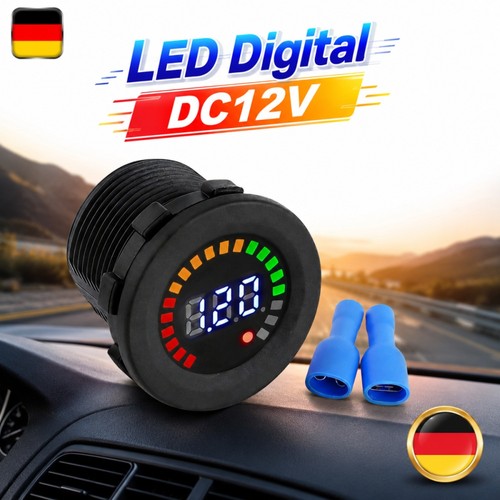 12v led voltmeter - dc,