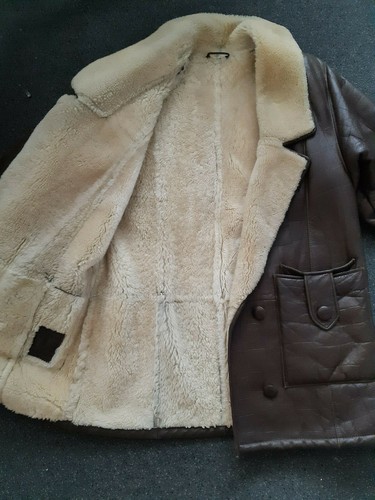 Lammfelljacke wie gewachsen