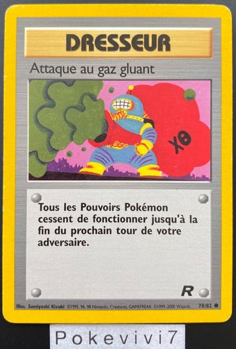 Pokemon karte gasangriff - pokemon,