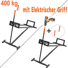 Rasentraktor 400 kg Hebebühne Aufsitzmäher Hebevorrichtung Heber Lifter Grau