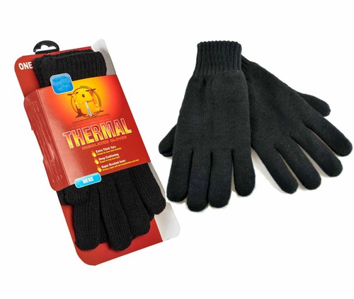 Herren schwarz thermo isoliert - herren,