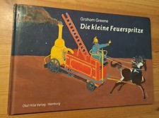 Feuerwehr-Bilderbuch HC quer  DIE KLEINE FEUERSPRITZE Hille 1995 Zustand 2