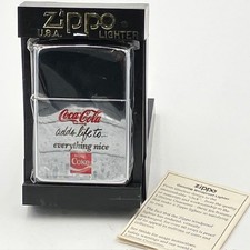 Vintage Zippo 1996 Coca-Cola