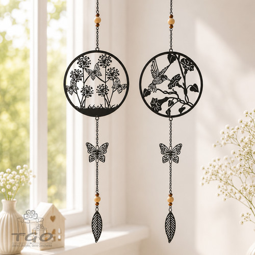 Fensterdeko hänger kreis mit - hänger,