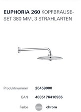 Grohe Euphoria 260