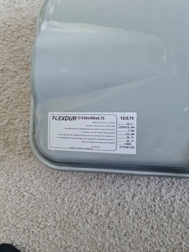 Flexdur 12l ausdehnungsgefäß - 12l,