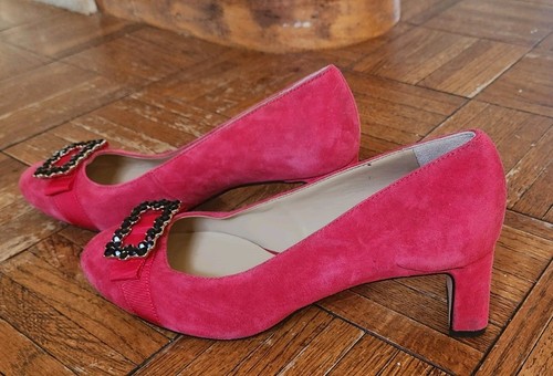 Talbots isadora red - red, suede