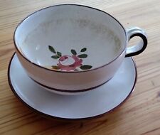 Pflanzschale aus Keramik, Tasse ca. 14 cm, Untertasse ca. 18 cm, 