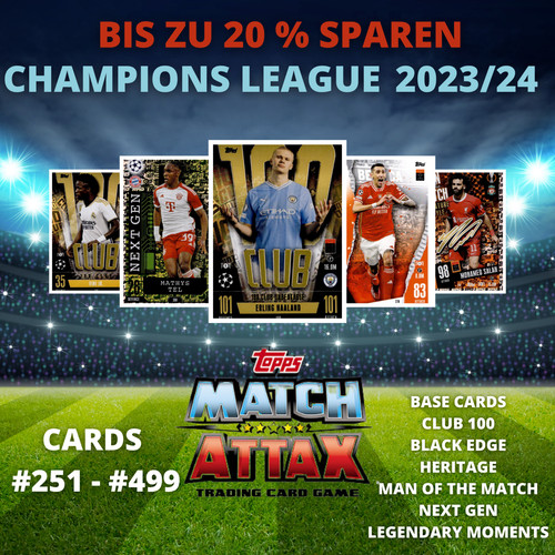 Topps match attax - match, champions