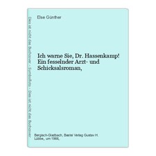 Ich warne Sie, Dr. Hassenkamp