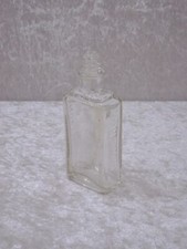 Antike Apotheker Glas Präge Flasche Vademecum Mundwasser Vintage um 1930 - 11 cm