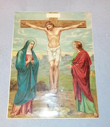 Uralter kunstdruck jesus - uralter,
