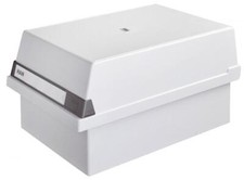 HAN Karteikasten, A5 quer, für 1.300 Karten, lichtgrau