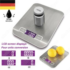 Digitale Präzisionswaage Feinwaage 1-10000g Taschenwaage Küchenwaage Fein Waage