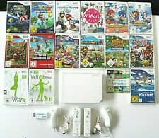 Nintendo Wii Konsole weiß - 2 Spieler Set - Spiel nach Wahl - HDMI