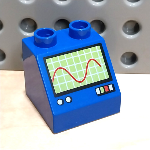 Lego duplo motivstein blau - duplo,