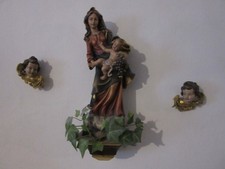 Maria mit Jesus + Engel Putten