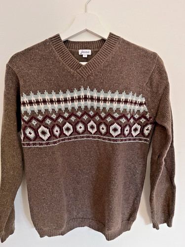 Jacaci brauner wollpullover - jacaci,
