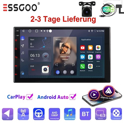Dab 128g autoradio 2 din - 7",