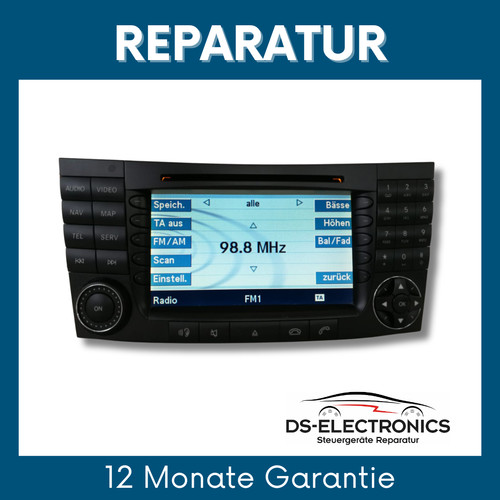 Reparatur mercedes comand ntg1 - mercedes,