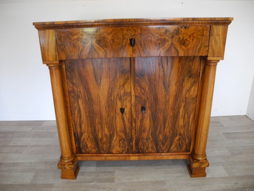 Halbschrank biedermeier - halbschrank,
