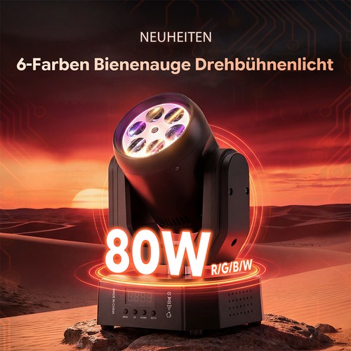 Mini 80w led moving head - moving,