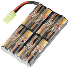 Reely Modellbau-Akkupack (NiMh) 9.6 V 2300 mAh Zellen-Zahl: 8  Mignon AA Akku