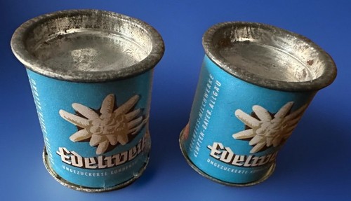 Alte blechdose pappdose - alte, blechdose/pappdose