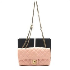 CHANEL Zip Pocket Crown Flap