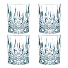 Nachtmann Noblesse Whiskybecher Set, 4er Set, Whiskyglas, Kristallglas, H 9.8 cm