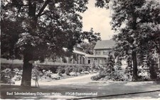 Bad Schmiedeberg AK, FDGB-Eisenmoorbad, Dübener Heide, DDR um 1960, Kleinformat