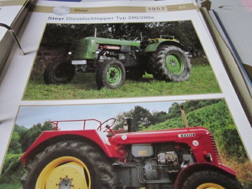 Traktor archiv steyr - archiv,