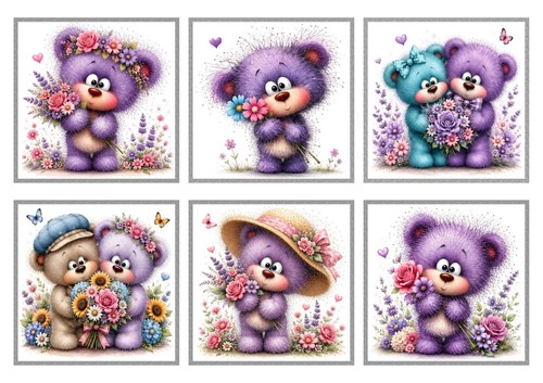 Teddybär kartenaufleger für - kartenaufleger,