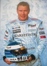 Handsigniertes Mika Hakkinen