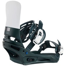 Burton Cartel ReFlex Herren Snowboard-Bindung Schnallenbindung Dunkelgrün NEU
