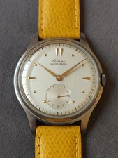 Certina Kurth Freres Vintage 1950s Oversize Calatrava 37.5 mm All Steel with box