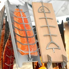 1/2x Flammlachsbrett Halterung