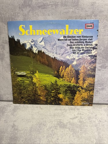 Schneewalzer europa - lp,