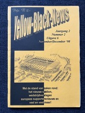 Fanzine Yellow-Black-News /Roda Kerkrade/ Nr. 6 von November/Dezember 1998