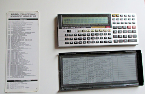 Casio 880p - casio, fx-880p