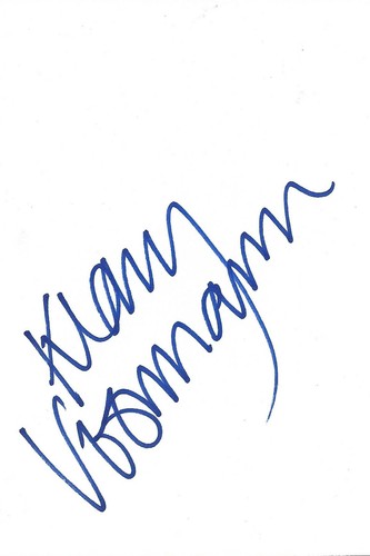 Klaus voormann autogramm - klaus,